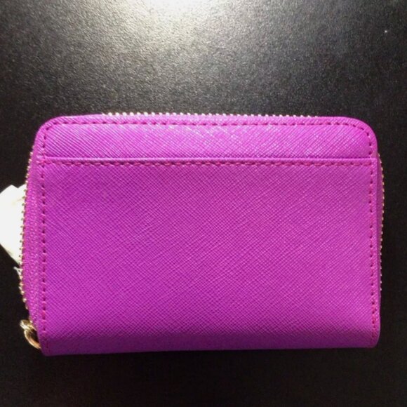 KATE SPADE BAJA ROSE CASSIDY HARTLEY LANE CARD HOLDER NIB PERSONALIZED "R" NEW - Picture 2 of 3